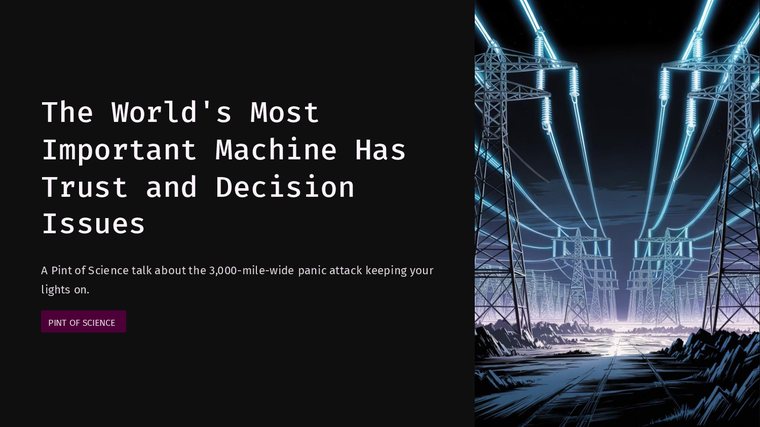 The World's Most Important Machine Has Trust and Decision Issues — Pint of Science 2026