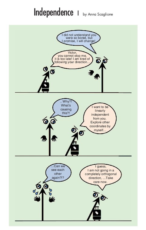 Independence cartoon